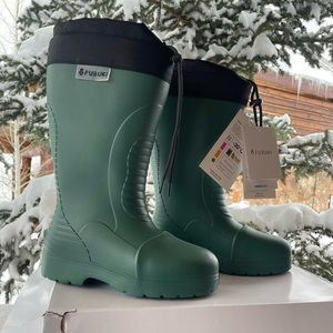 NWT Fubuki Niseko 2.0 winter boots size 8/39. Moss Green. Swedish shoe brand.